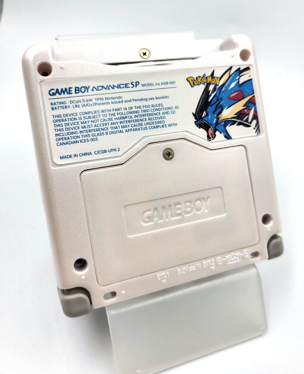 Nintendo Gameboy Advance SP AGS 101 IPS V5 LCD Bildschirm Garados 1050mAh